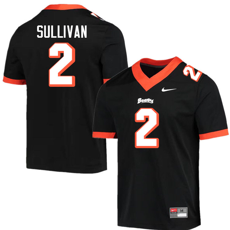 Men #2 Aiden Sullivan Oregon State Beavers College Football Jerseys Stitched-Throwback